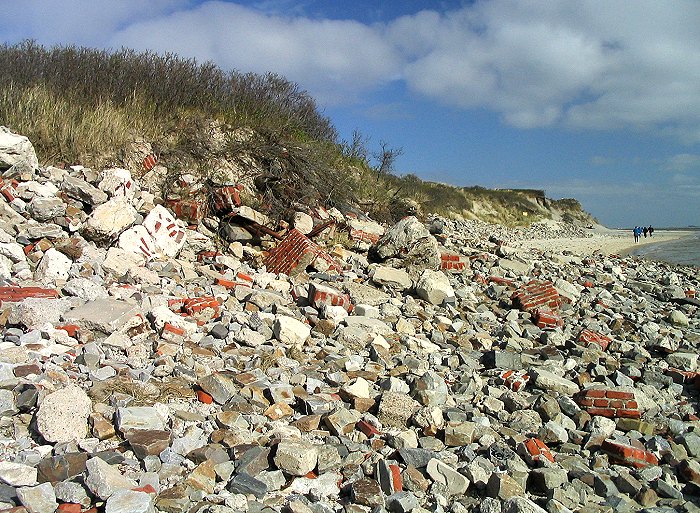 Bunkerreste am Ostende