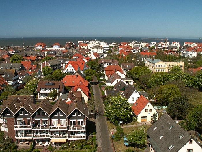 Blick vom Alten Leuchtturm nach Norden