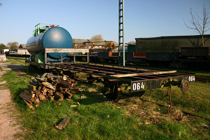 Güterwagen 63 064 der Inselbahn