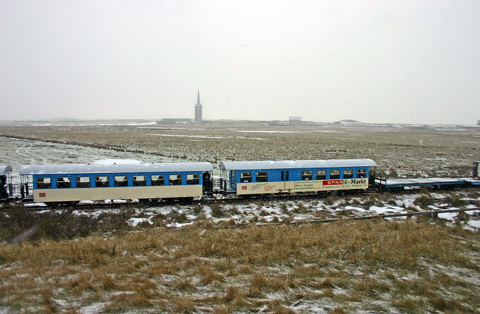 Inselbahn im Westgroden