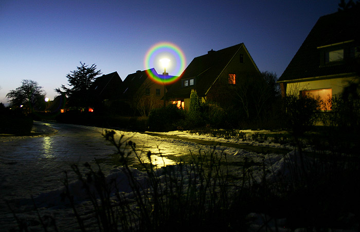 Abendstimmung im Dorfgroden