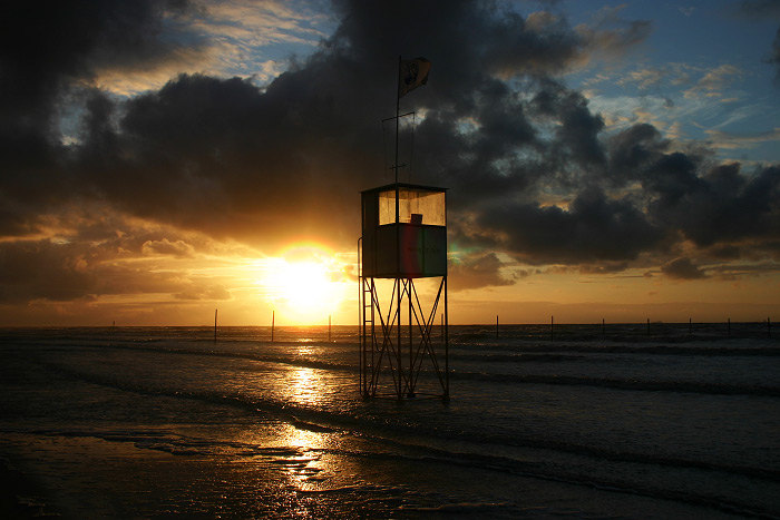 Abendstimmung am Hauptbad