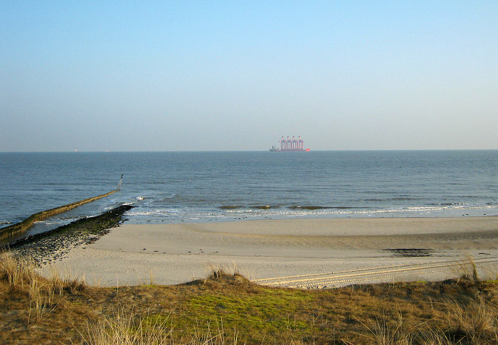 Hauptstrand mit Buhne M