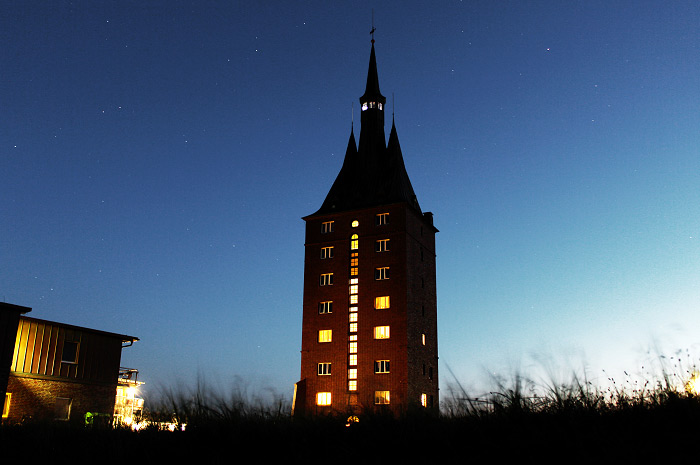 Abendlicher Westturm