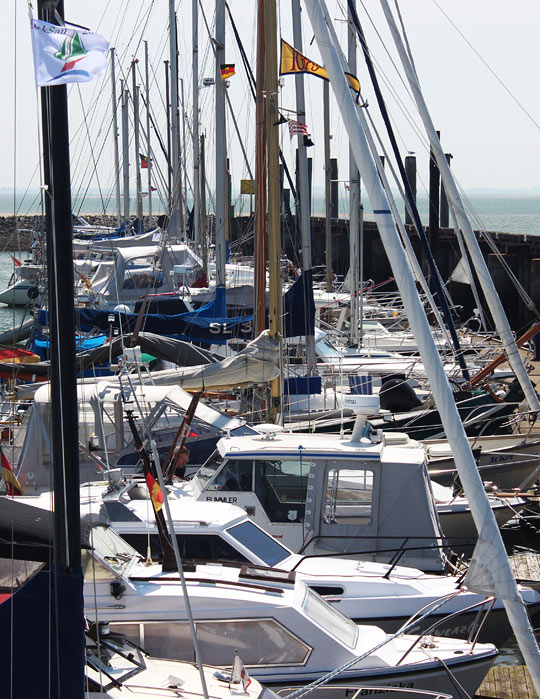 Boote am Yachthafen