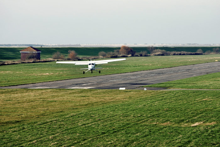 Landende Cessna 172