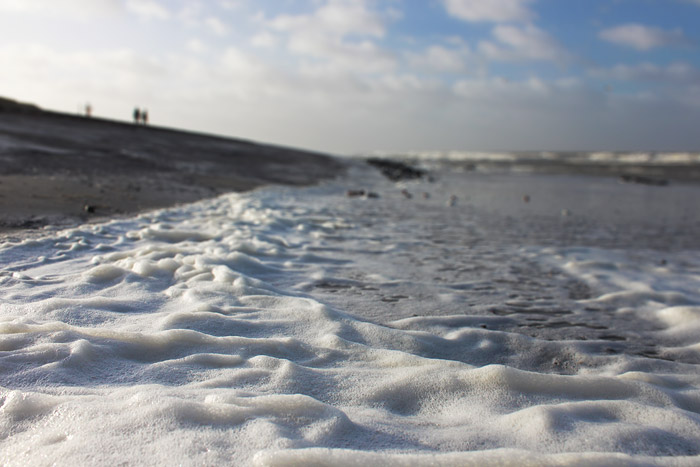 Schaum am Nordwest-Längswerk