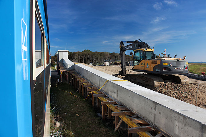 Baustelle am Deichschart