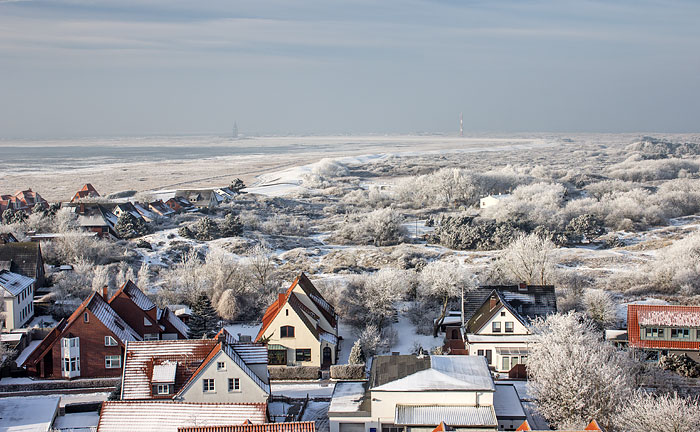 Osterdünen vom Leuchtturm aus gesehen