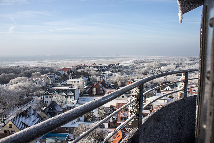 Blick von der Aussichtsplattform nach Westen