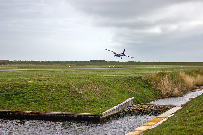 Landeanflug einer BN-2 Islander