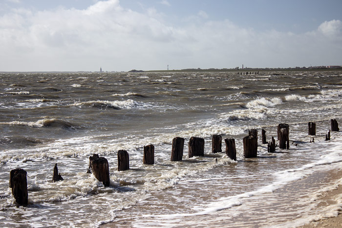 Wattenmeer bei Hochwasser