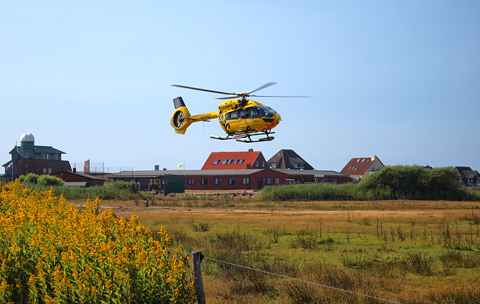 Hubschrauber-Start im Westen