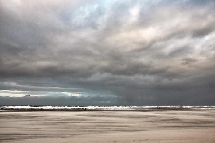 Einsam am Oststrand