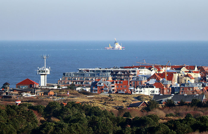 Inseldorf und Wangerooger Fahrwasser