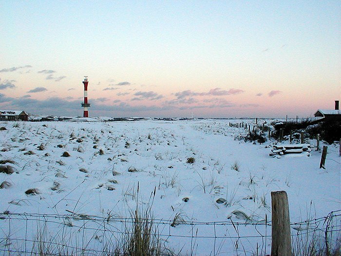 Westgroden in der Abendd&auml;mmerung