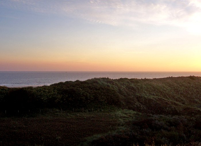 Dünenlandschaft am Morgen