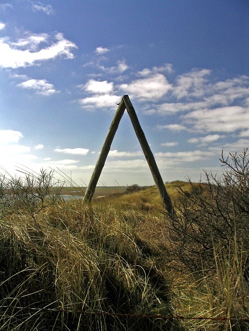 &raquo;A-Mast&laquo; auf der &Uuml;berwegung