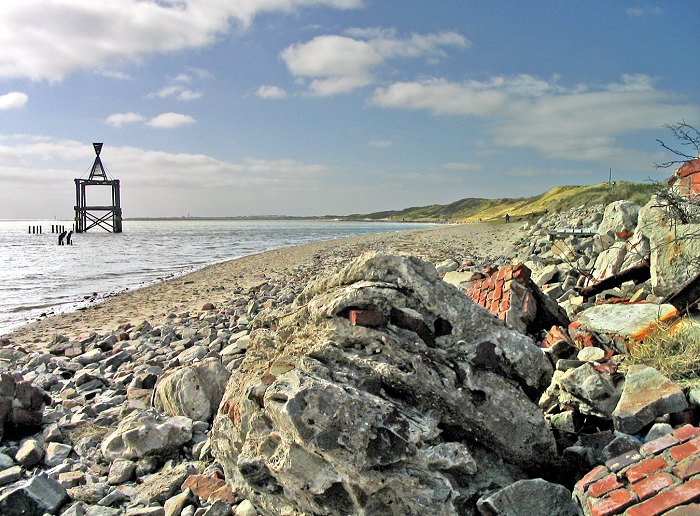 Bunkerreste am Ostende