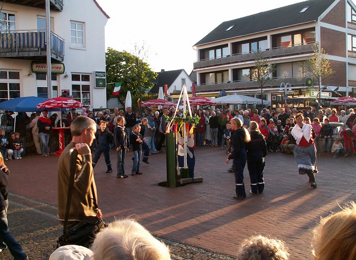 Maibaumaufstellung 2007