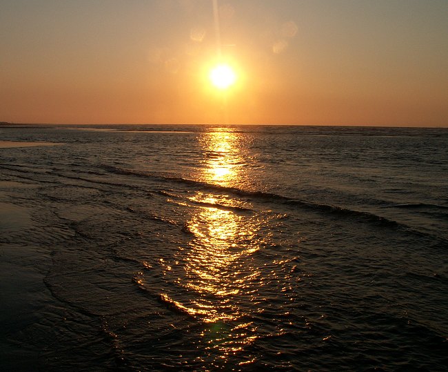 Sonnenuntergang am Meer