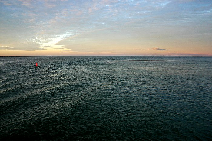 Wattfahrwasser am Morgen