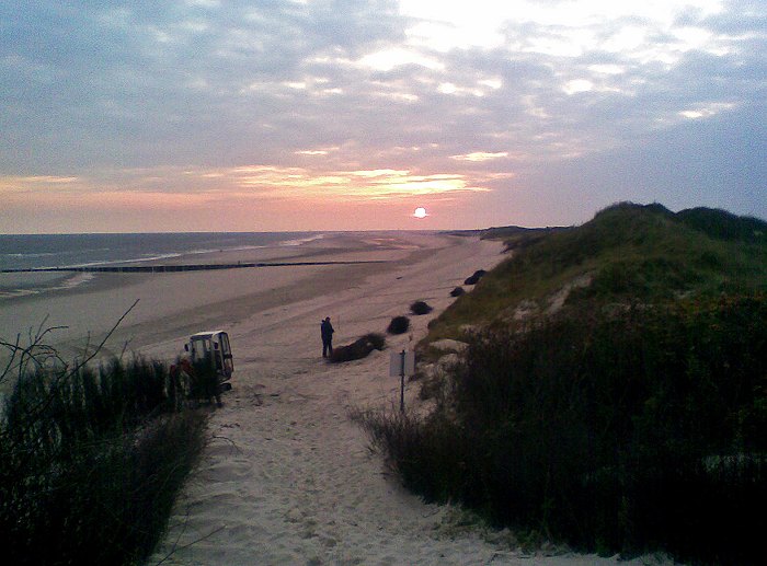 Sonnenaufgang am Strand