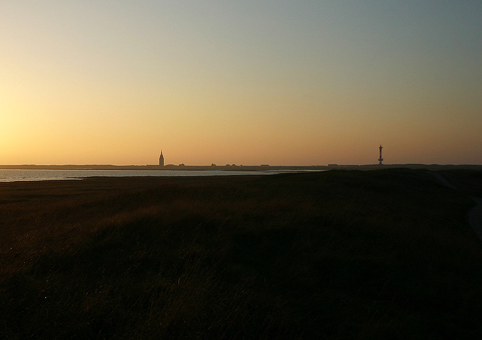 T&uuml;rme in der Abendd&auml;mmerung
