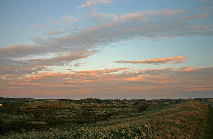 Abendstimmung am Deich