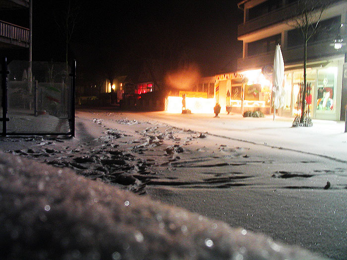 Schnee in der »Zedeliusstraße«