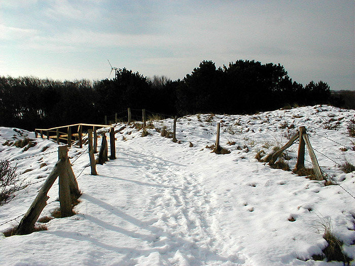 An der Überwegung »Kläranlage«