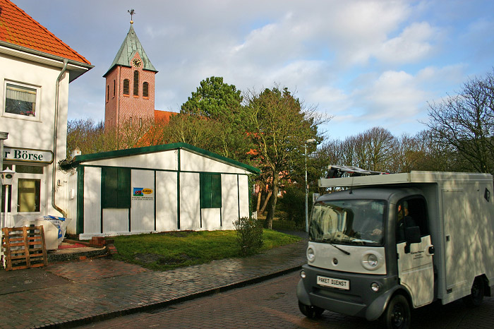 Vor der &raquo;B&ouml;rse&laquo;