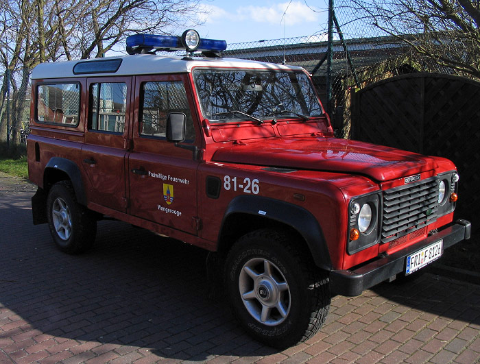 Gel&auml;ndewagen der Feuerwehr