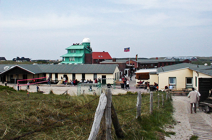 Inselheim R&uuml;stringen vom Deckwerk aus gesehen