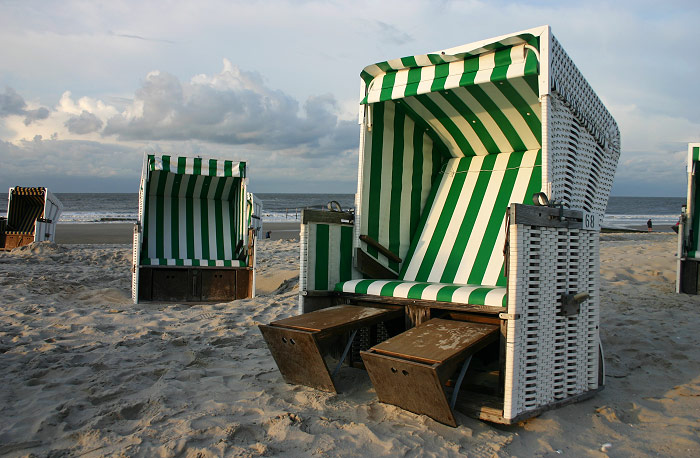 Verwaiste Strandk&ouml;rbe