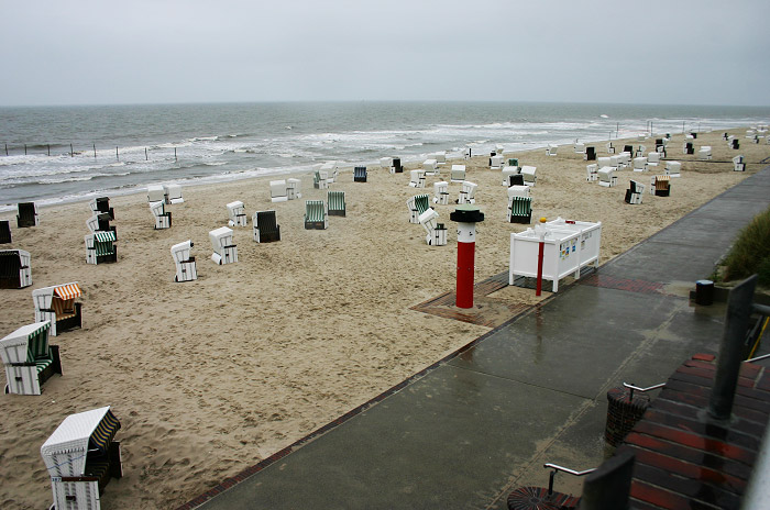 Saisonende am Strand