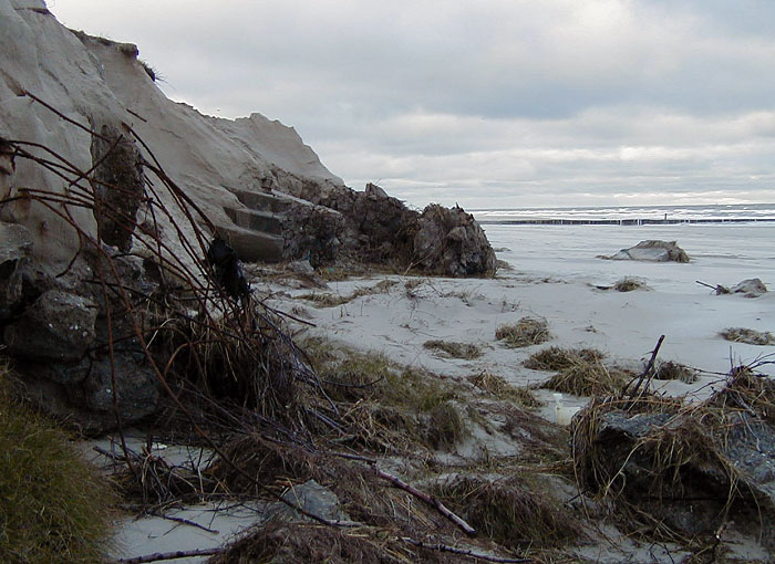 Bunkerreste in den D&uuml;nen