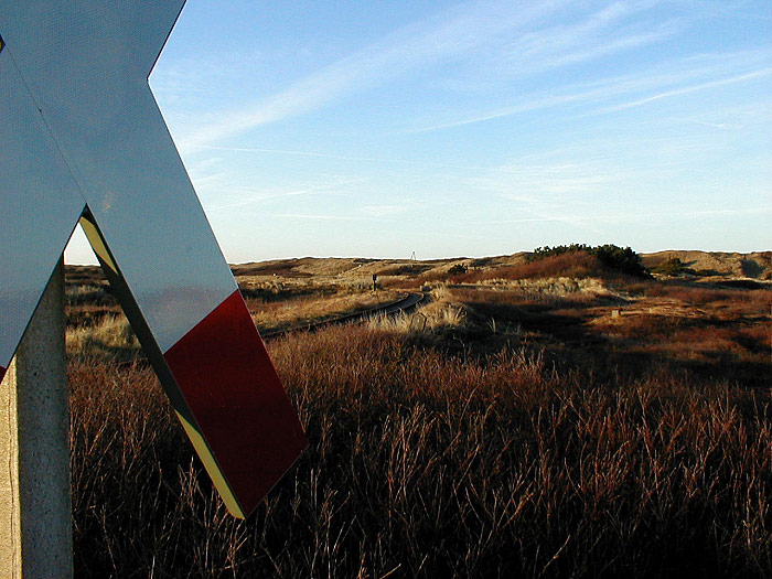 Am Bahn&uuml;bergang der Weststrecke