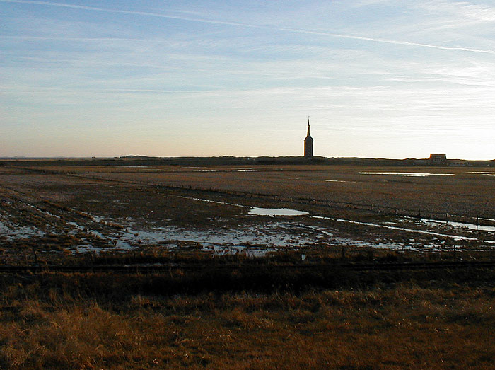 Blick auf den vereisten Westgroden