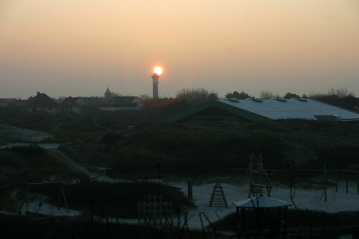 Blick zum Abenteuerspielplatz