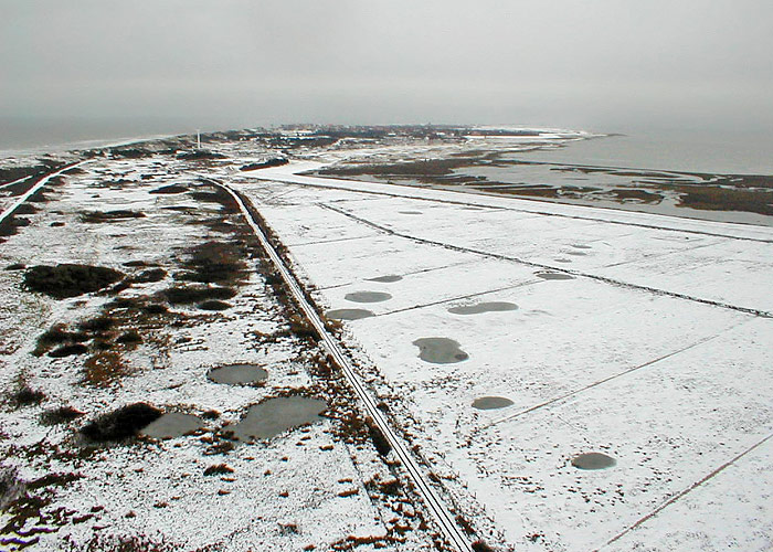 Blick vom Neuen Leuchtturm nach Osten