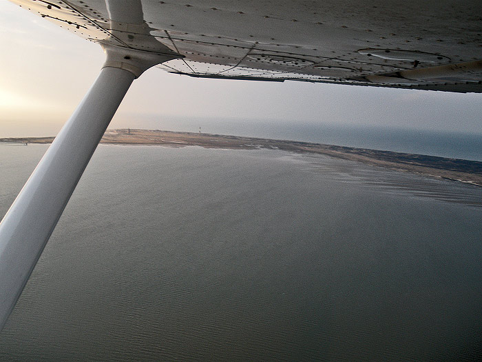 Blick auf das Wangerooger Inselwatt