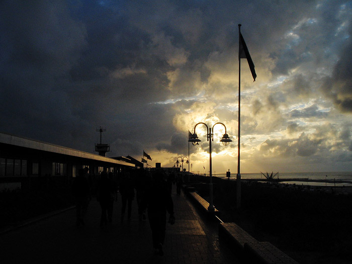 Stimmungsvolle Abendwolken