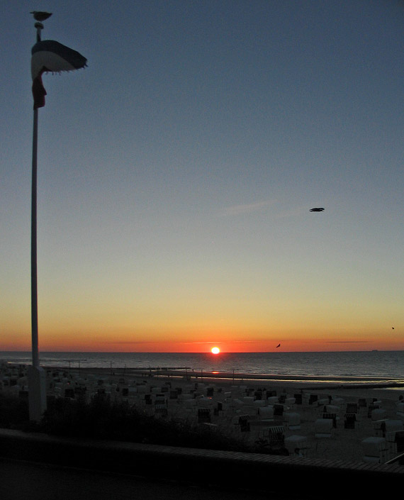 Sonnenuntergang am Strand