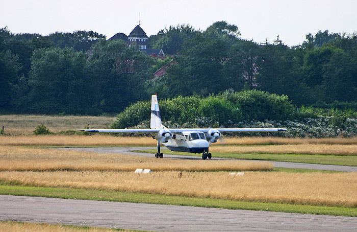 LFH-Linienflugzeug kurz vor dem Start