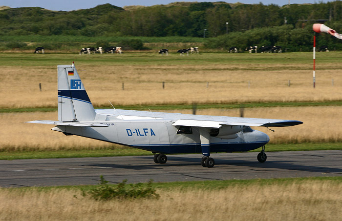 Startende Britten-Norman Islander