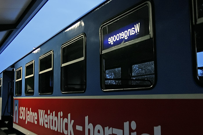 Waggon der Inselbahn