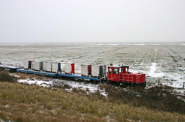 Inselbahn im Westgroden