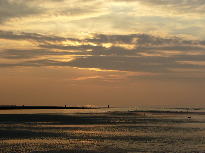 Abendstimmung am Strand