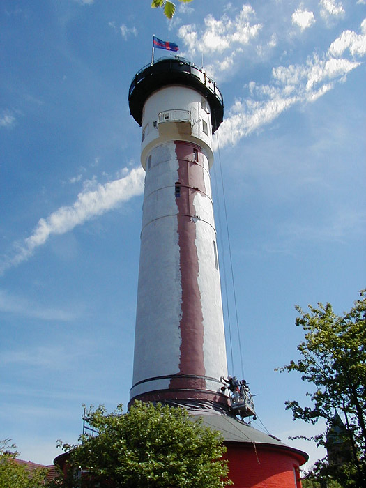 Voranstrich des Alten Leuchtturms